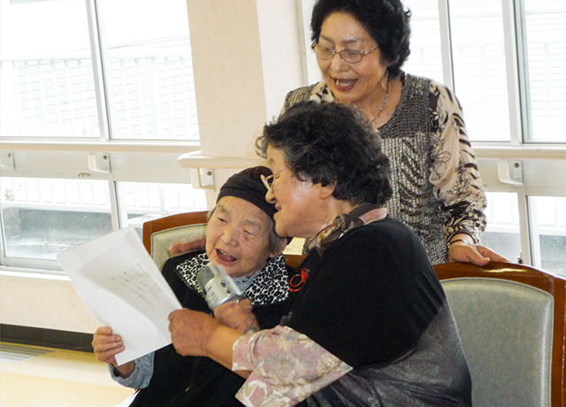 写真：趣味ボランティアの様子